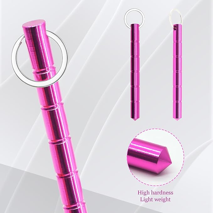 Safety Keychain Set for Women - Compact Personal Security Tool with Emergency Glass Breaker and Self Defense Keychain(3pcs)