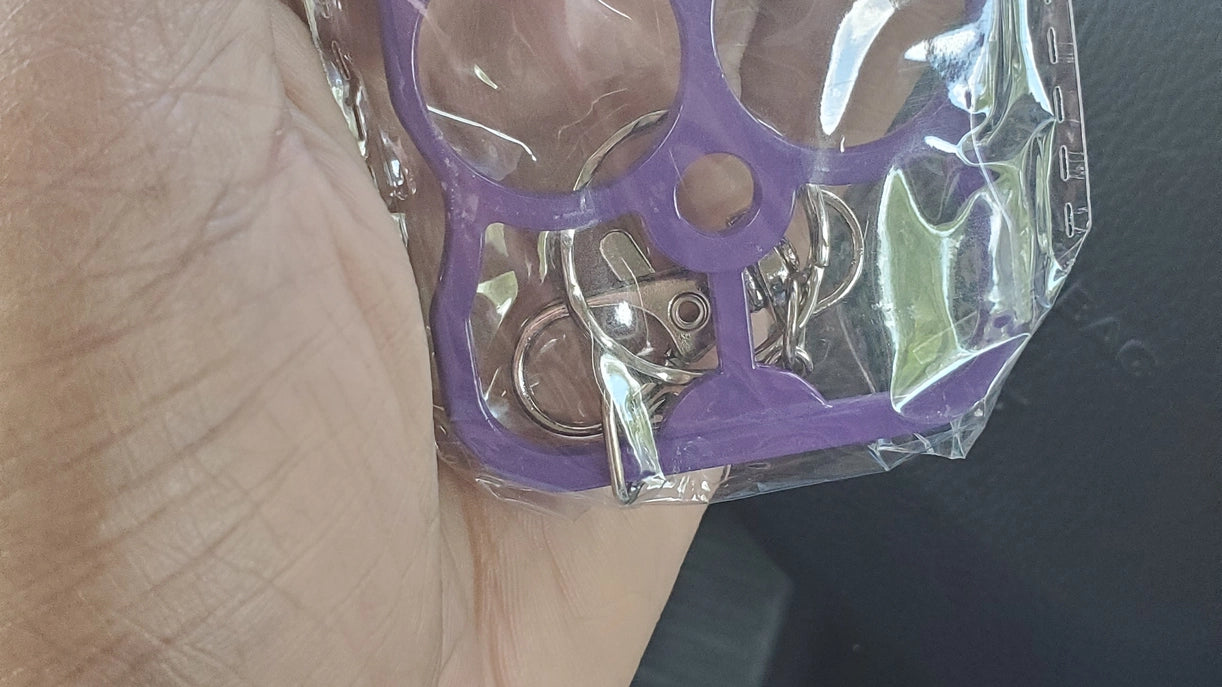 Defense Kitty Keychains